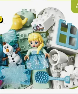 LEGO Blocks DUPLO Disney 10462 Creative Box with Elasa and Olaf