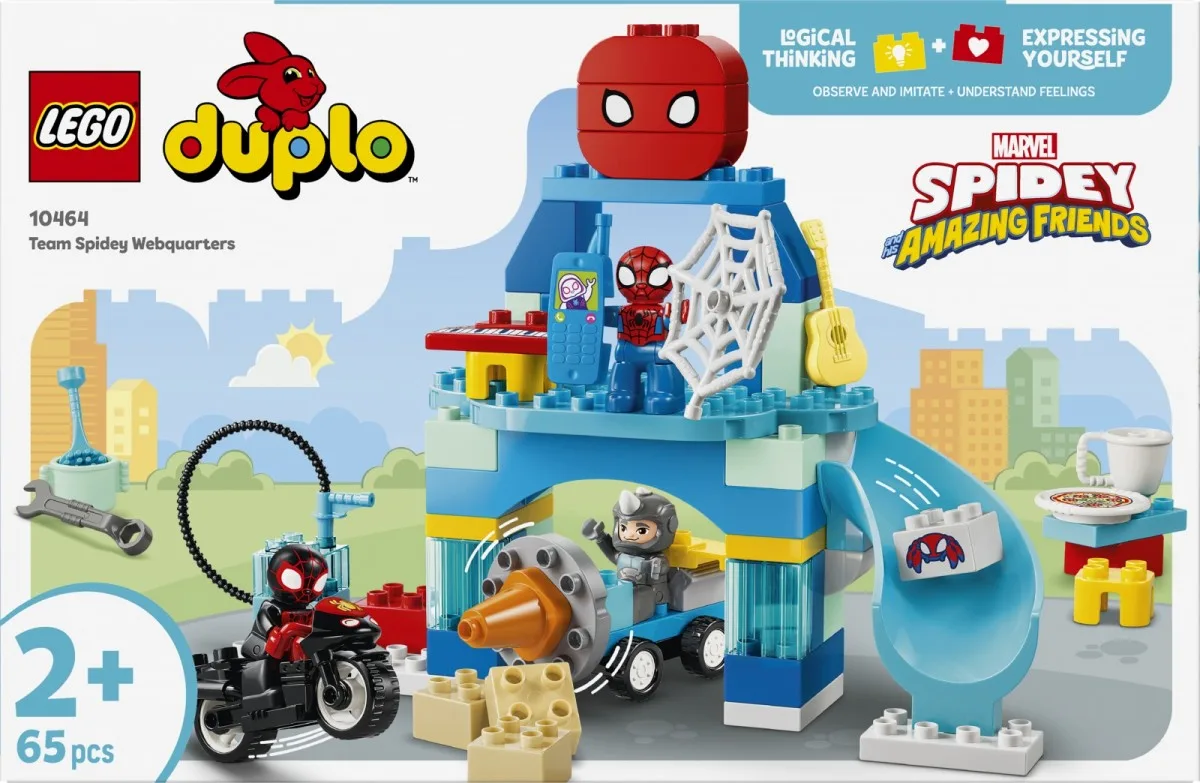 LEGO Blocks DUPLO Disney 10464 Team Spidey Webquarters - Image 3