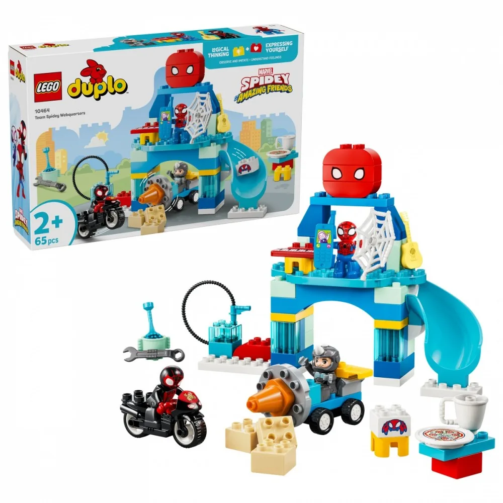 LEGO Blocks DUPLO Disney 10464 Team Spidey Webquarters - Image 4