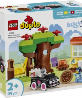 LEGO Blocks DUPLO Bluey 10469 Pizza Girls with Muffin and Bluey