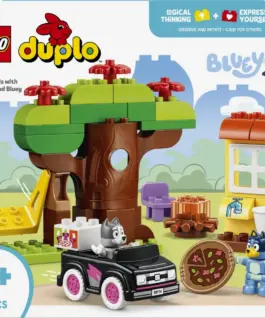 LEGO Blocks DUPLO Bluey 10469 Pizza Girls with Muffin and Bluey