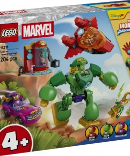 LEGO Blocks Super Heroes 11211 Loki vs. Team Iron Man