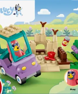 LEGO Blocks Bluey 11216 Grannies with Bingo and Bluey