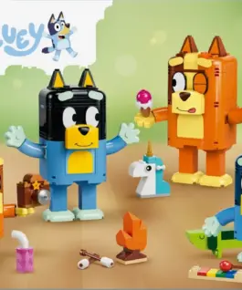 LEGO Blocks Bluey 11217 Brick-Built Bluey Family