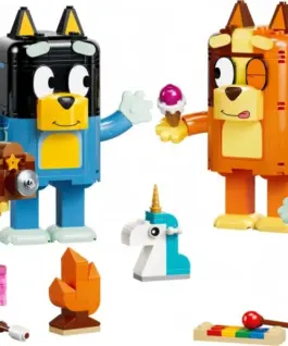 LEGO Blocks Bluey 11217 Brick-Built Bluey Family