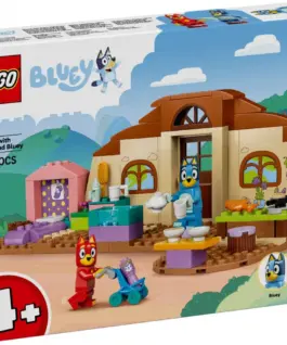LEGO Blocks Bluey 11221 School with Rusty and Bluey