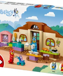 LEGO Blocks Bluey 11221 School with Rusty and Bluey