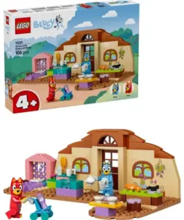 LEGO Blocks Bluey 11221 School with Rusty and Bluey