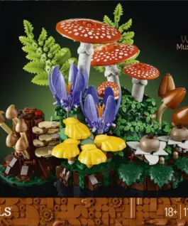 LEGO Blocks Botanicals 11505 Woodland Mushrooms