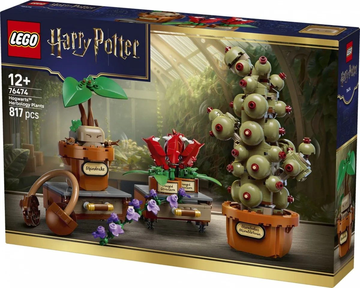 LEGO Harry Potter 76474 Hogwarts Herbology Plants Blocks - Image 4