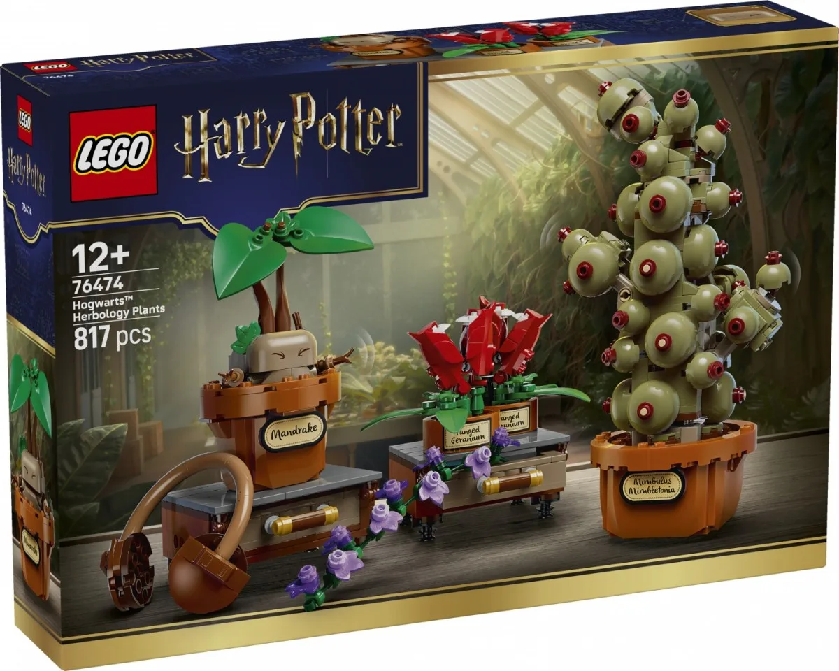 LEGO Harry Potter 76474 Hogwarts Herbology Plants Blocks
