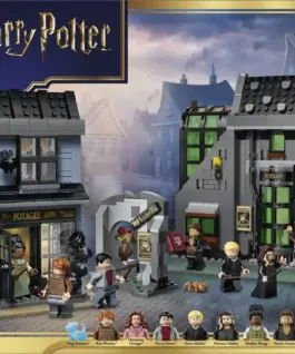 Alternative view от LEGO Harry Potter 76471 Knockturn Alley Wizarding Shops