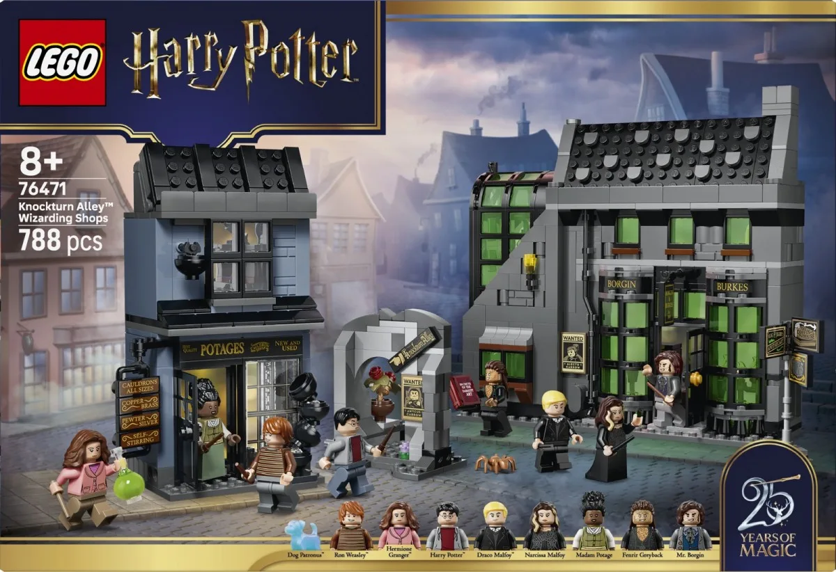 LEGO Harry Potter 76471 Knockturn Alley Wizarding Shops - Image 2