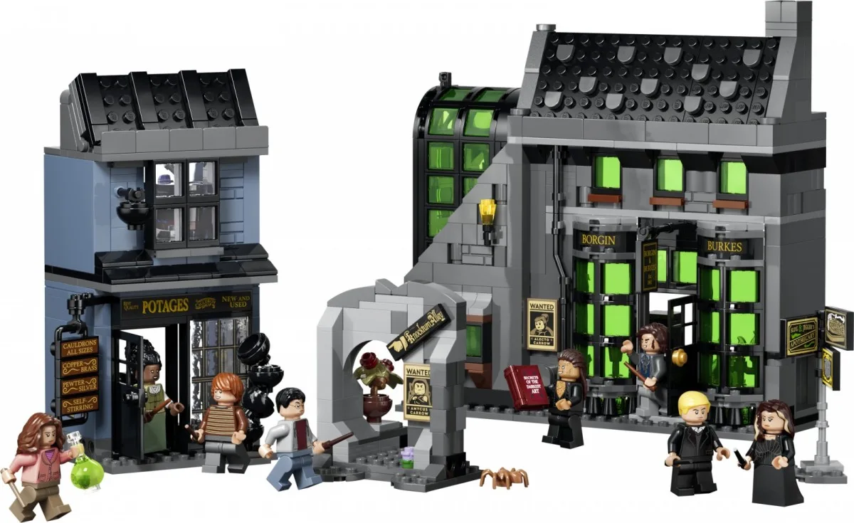 LEGO Harry Potter 76471 Knockturn Alley Wizarding Shops - Image 4