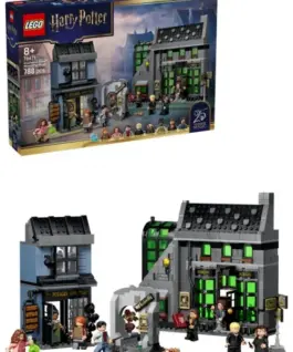 LEGO Harry Potter 76471 Knockturn Alley Wizarding Shops Blocks
