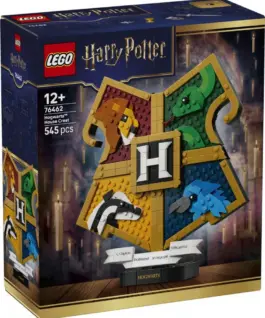 LEGO Harry Potter 76462 Hogwarts House Crest Blocks