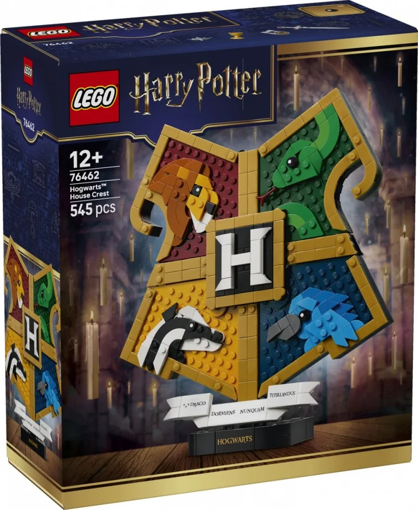 LEGO Harry Potter 76462 Hogwarts House Crest Blocks