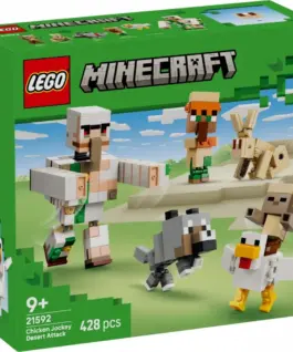LEGO LEGO Minecraft 21592 Chicken Jockey Desert Attack