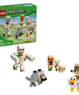 LEGO Blocks Minecraft 21592 Chicken Jockey Desert Attack