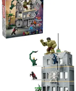 LEGO Marvel Super Heroes 76350 Spider-Man vs.Hulk Epic Clash Blocks
