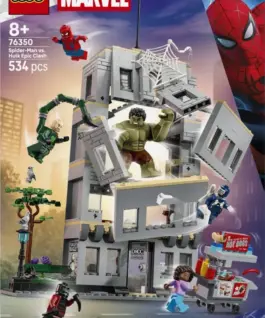 LEGO Marvel Super Heroes 76350 Spider-Man vs.Hulk Epic Clash Blocks