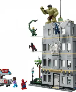 LEGO Marvel Super Heroes 76350 Spider-Man vs.Hulk Epic Clash Blocks
