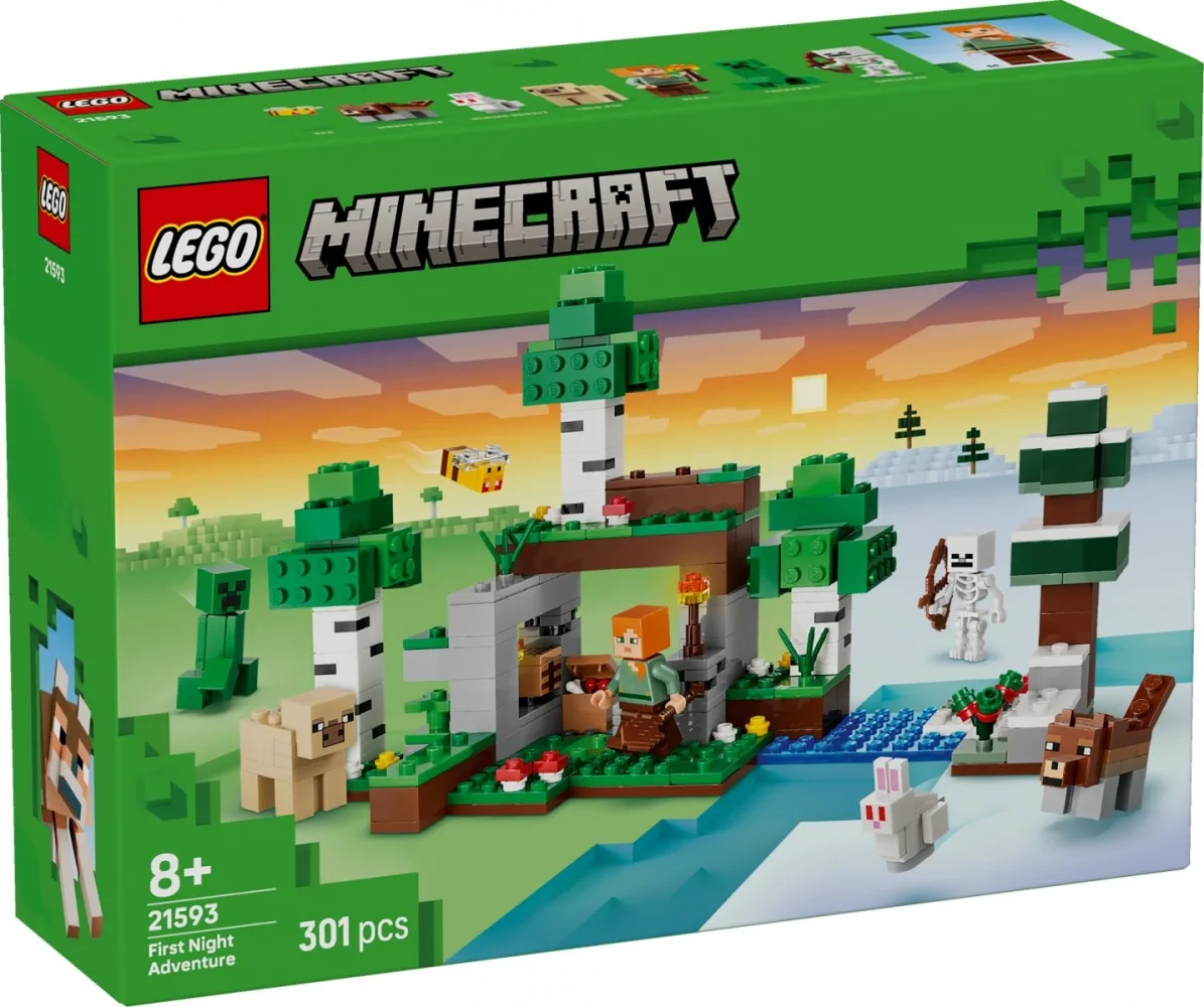 LEGO LEGO Minecraft 21593 First Night Adventure