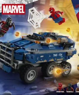 Alternative view от LEGO Marvel Super Heroes 76349 Spider-Man Prison Transport Chase Blocks