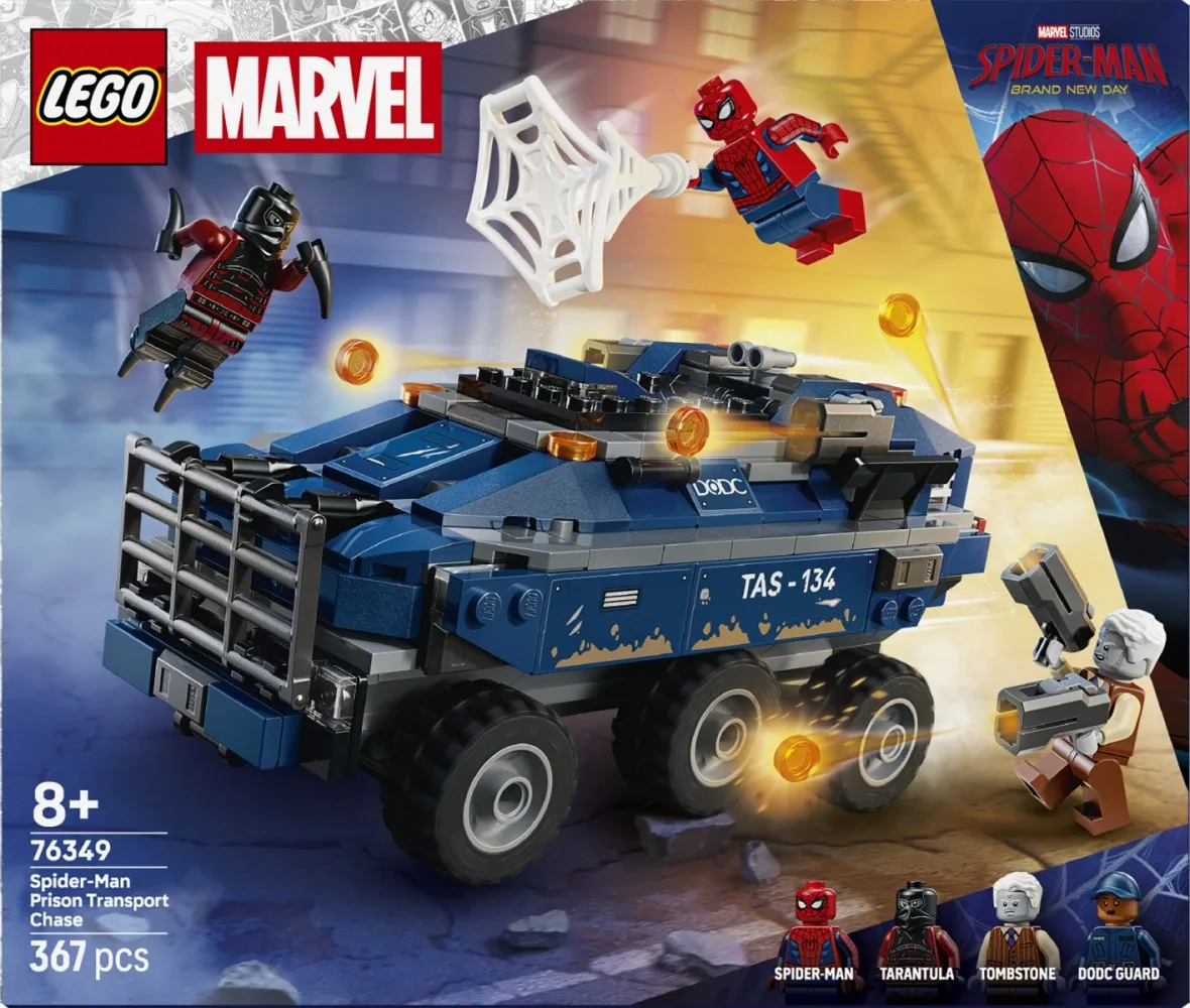 LEGO Marvel Super Heroes 76349 Spider-Man Prison Transport Chase Blocks - Image 2