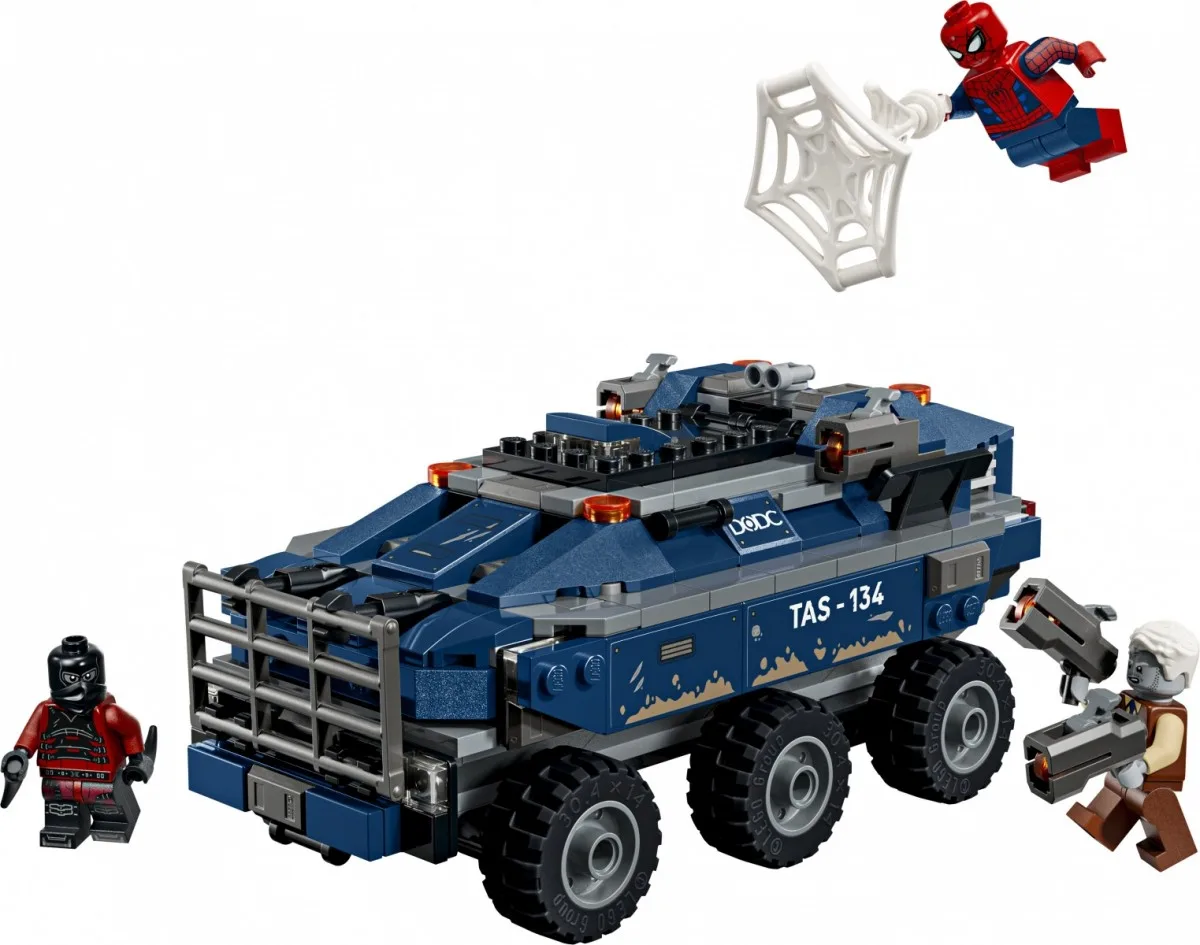 LEGO Marvel Super Heroes 76349 Spider-Man Prison Transport Chase Blocks - Image 4