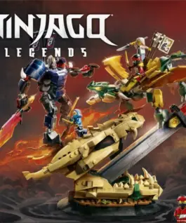 Alternative view от LEGO Ninjago 71871 Battle at the Dragons Blade Blocks
