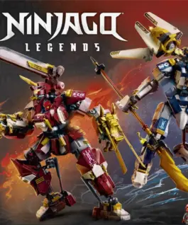 Alternative view от LEGO Ninjago 71870 The Twin Titan Mechs Blocks