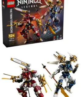 LEGO Ninjago 71870 The Twin Titan Mechs Blocks