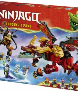 Alternative view от LEGO Ninjago 71868 Wyldfyres Transforming Dragon Mech Blocks