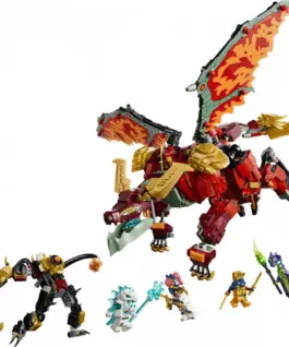 LEGO Ninjago 71868 Wyldfyres Transforming Dragon Mech Blocks