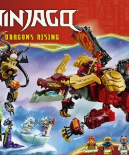 LEGO Ninjago 71868 Wyldfyres Transforming Dragon Mech Blocks