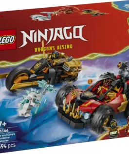 LEGO Ninjago 71864 Kai and Coles Combiner Vehicles Blocks