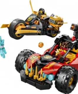 LEGO Ninjago 71864 Kai and Coles Combiner Vehicles Blocks - Image 5