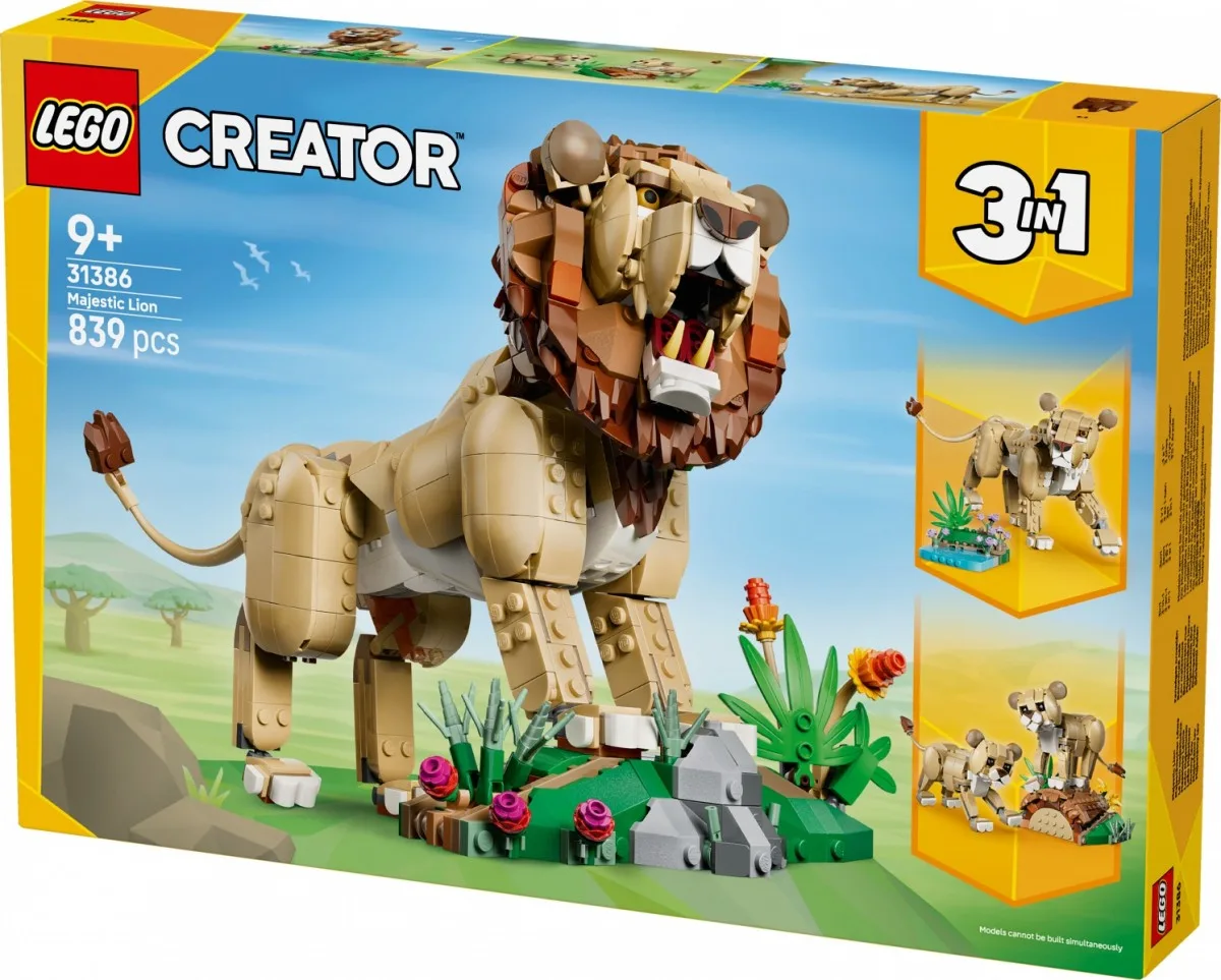 LEGO LEGO 31386 Wild Animals: Majestic Lion - Image 2