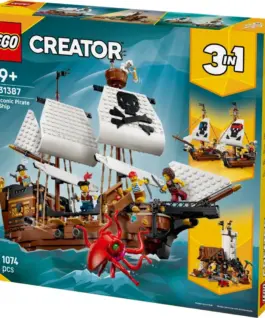 Alternative view от LEGO LEGO 31387 Iconic Pirate Ship