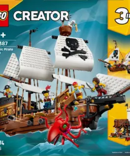 LEGO Blocks 31387 Iconic Pirate Ship