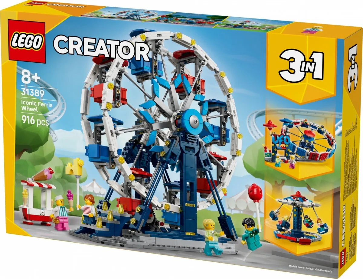 LEGO Blocks 31389 Iconic Ferris Wheel - Image 2