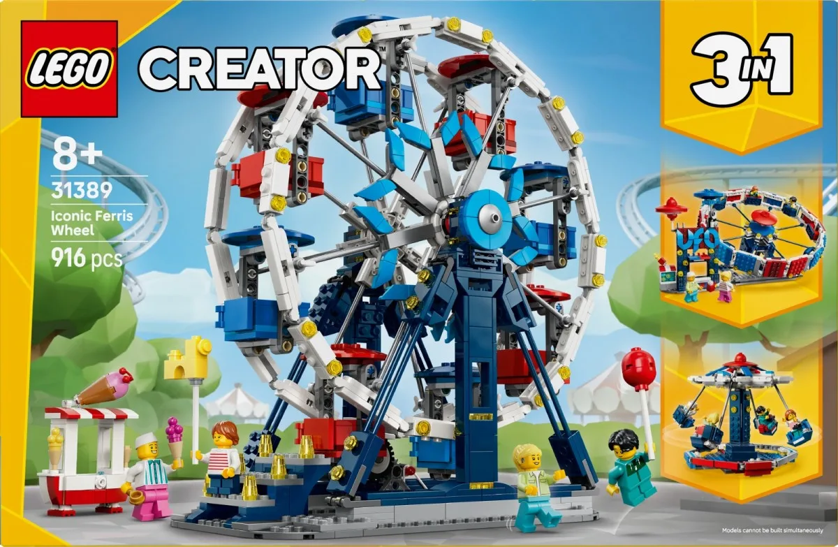 LEGO Blocks 31389 Iconic Ferris Wheel - Image 3