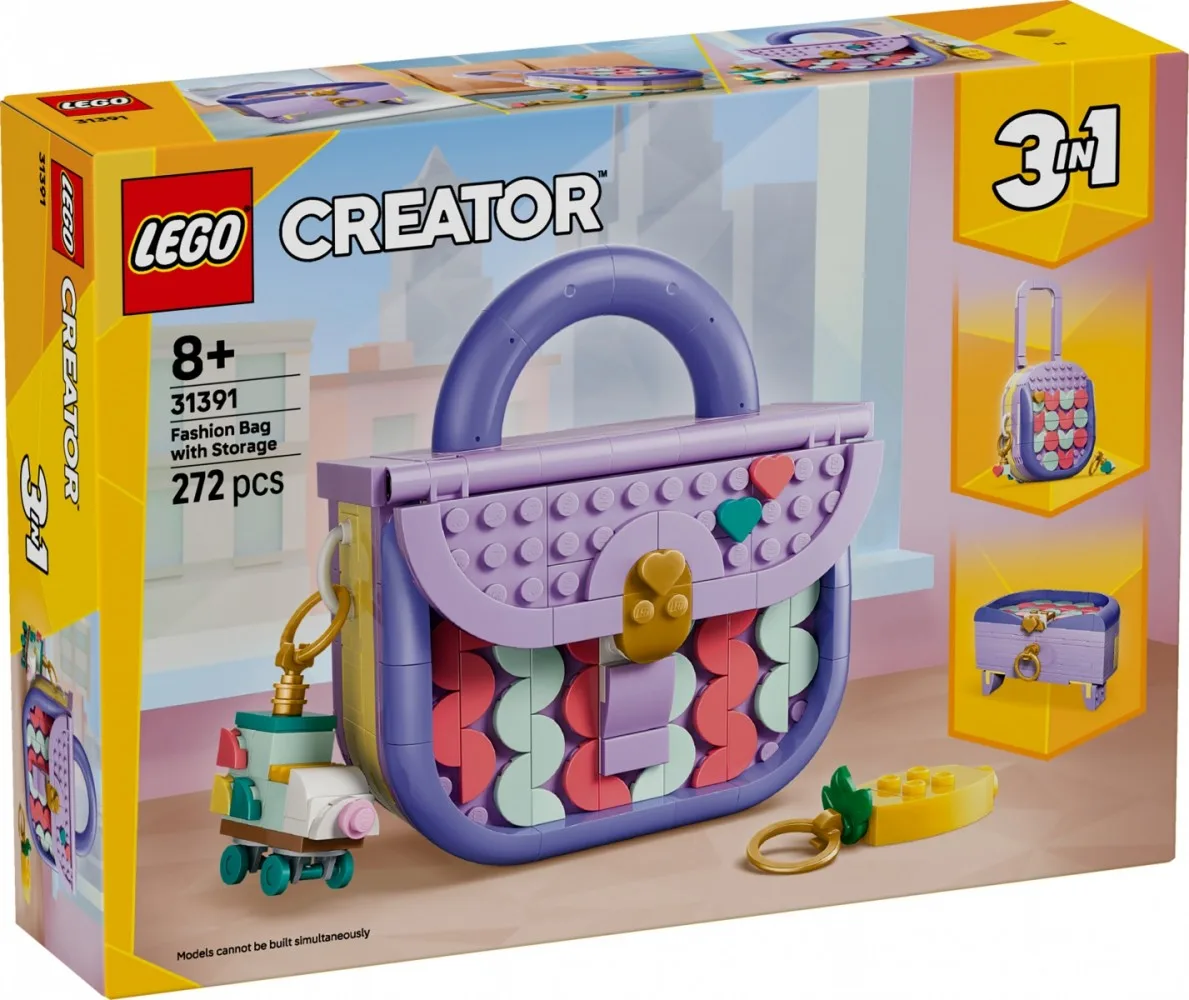 LEGO Blocks 31391 Art Fashion Bag with Storage