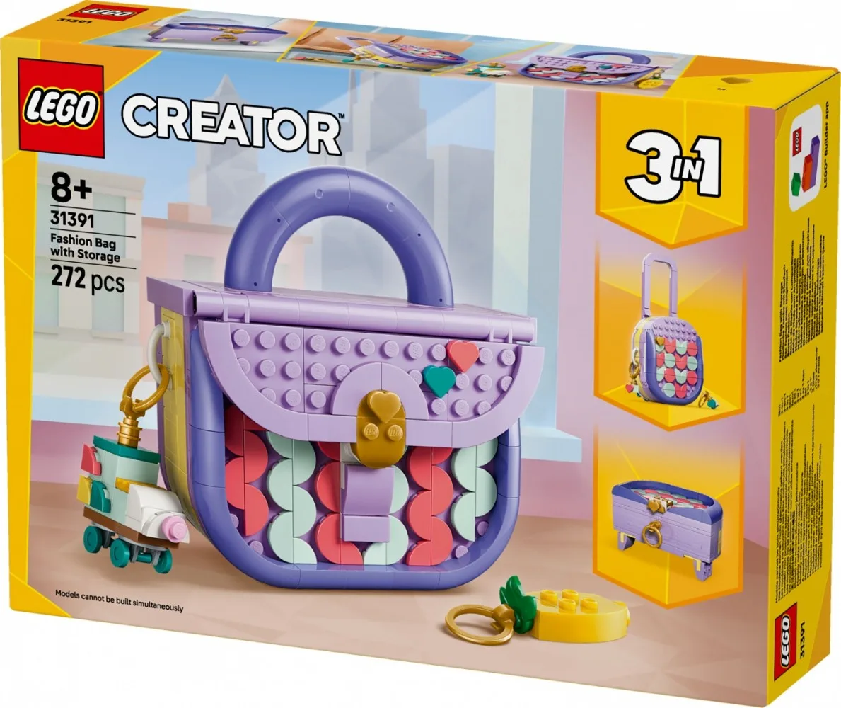 LEGO Blocks 31391 Art Fashion Bag with Storage - Image 2