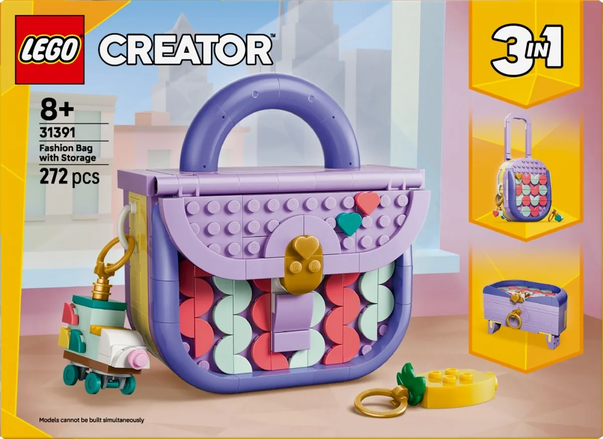 LEGO Blocks 31391 Art Fashion Bag with Storage - Image 3