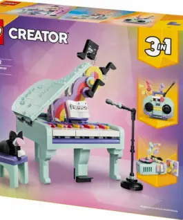 Alternative view от LEGO LEGO 31392 Music Decor Piano with Cat