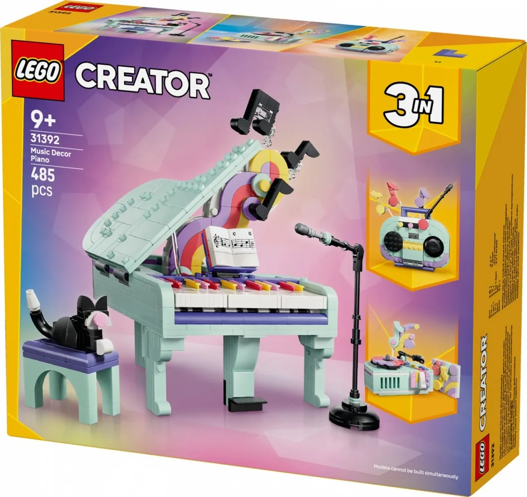LEGO LEGO 31392 Music Decor Piano with Cat - Image 2