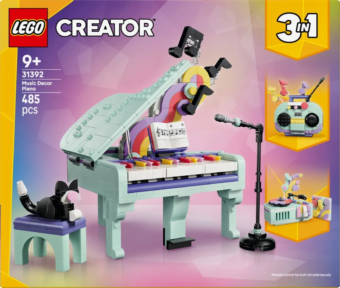 LEGO LEGO 31392 Music Decor Piano with Cat - Image 3