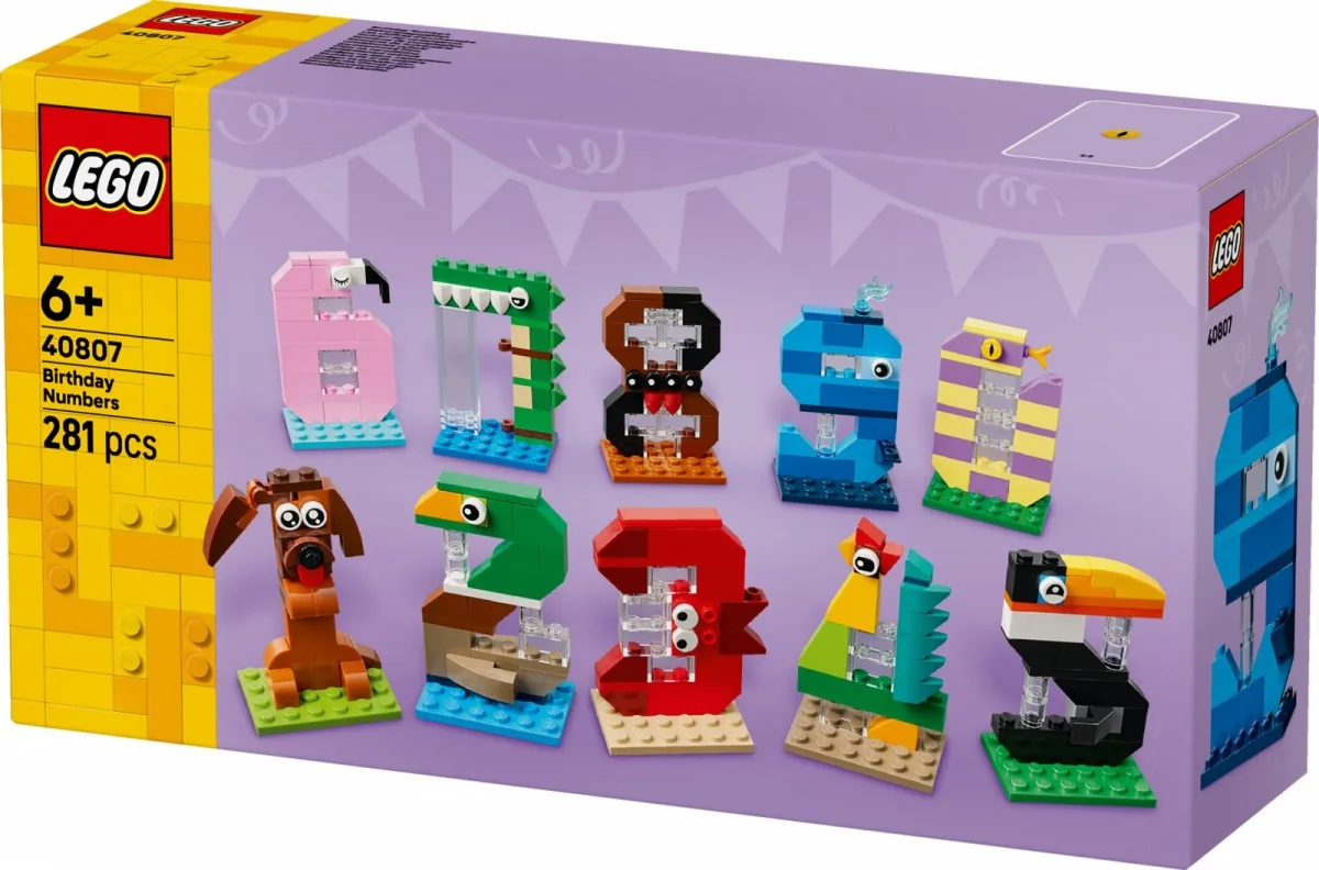 LEGO LEGO Iconic 40807 Birthday Numbers - Image 2